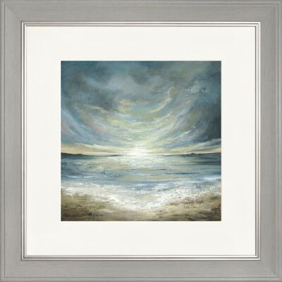 Voyage Classic Framed Print - Grey