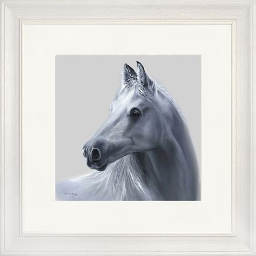 Willow Classic Framed Print - Off White