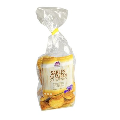 Galletas de mantequilla de azafrán