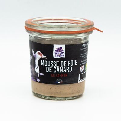 Mousse de foie de canard au Safran