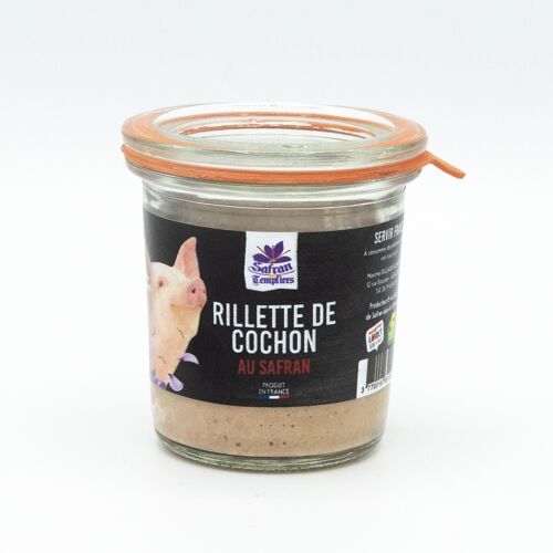 Rillette de cochon au Safran