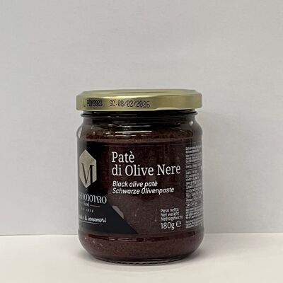 Paté de aceitunas negras 180g