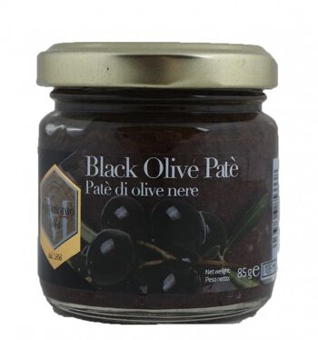 Pate' d'olives noires 85g