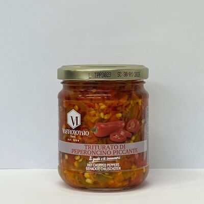 Chopped hot peppers 170g