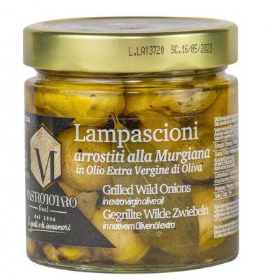 Roasted lampascioni alla Murgiana in extra virgin olive oil