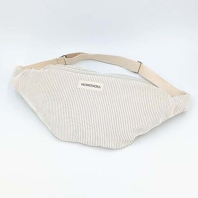 Bolso banana XL pana crudo