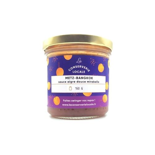 Metz-Bangkok Sauce Aigre Douce Mirabelle 160g