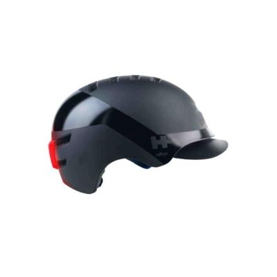 ATLAS NM Urban bike/trot helmet Integrated rear light M - Black