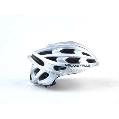 Casco CRONOS GM Road con illuminazione e indicatori e audio integrato M - Grigio