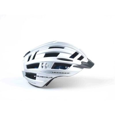 EOS GM MTB-Helm mit Lichtern und Blinkern und integriertem Audio M - Grau