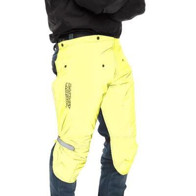 RAINLEGS LJ Sobrepantalón cortavientos y lluvia talla L - Amarillo