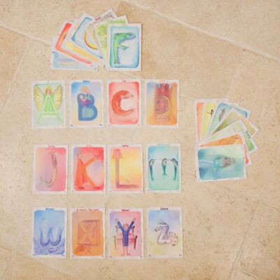 GERMAN Wilded Alphabet Cards_GERMAN VERSION