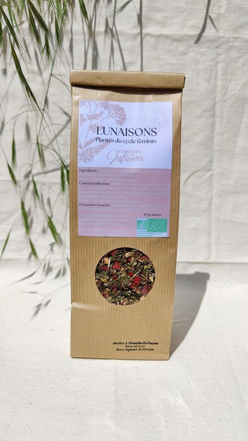 Tisane Lunaisons ( cycle féminin) 60g BIO