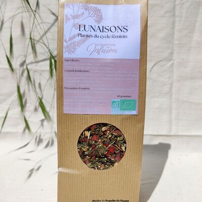 Lunaisons herbal tea (female cycle) 60g ORGANIC