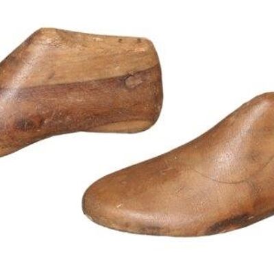 Schuhform - Holz - Dekoration - Alt - Indien