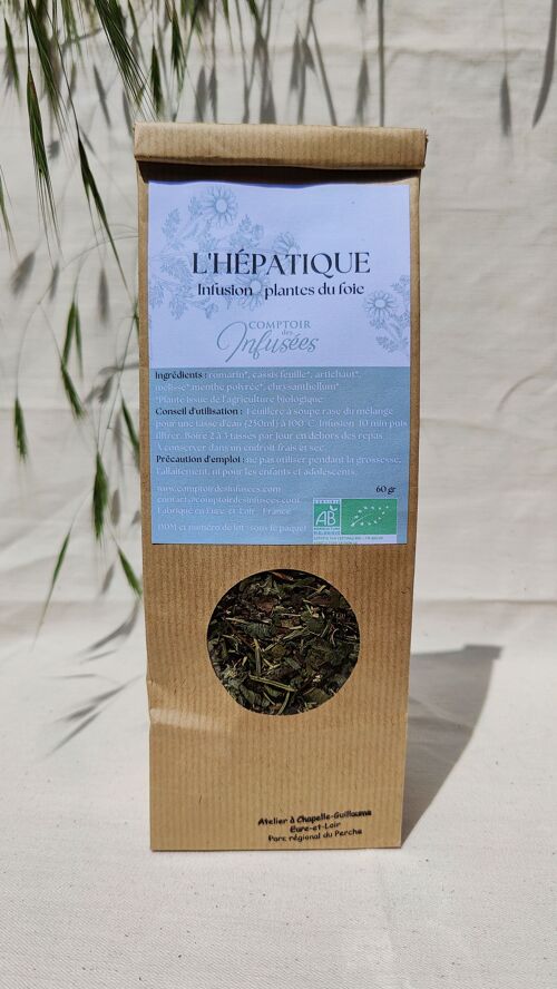 Tisane l'Hépatique 2 - 60g BIO