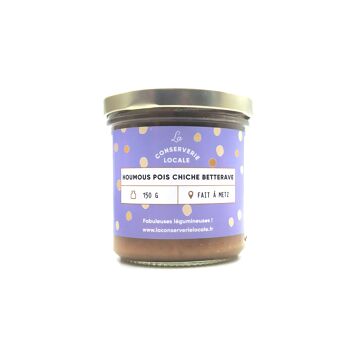 Houmous Pois Chiche Betterave BIO 150g