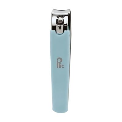 Pedicure nail clippers gray blue color 100% stainless