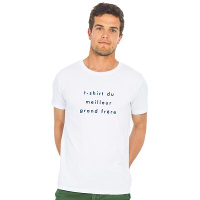 TSHIRT BLANC TSHIRT DU MEILLEUR GRAND FRÈRE 2 MPT homme