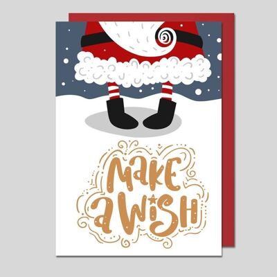 Santa Claus Christmas Card - UK-40040