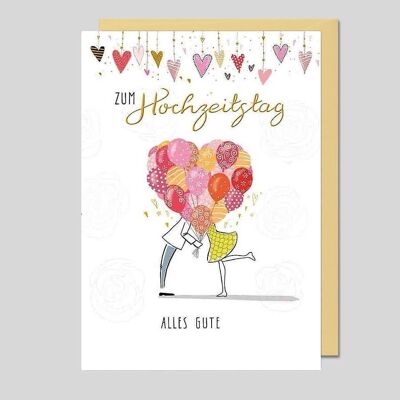 Wedding Anniversary Card / AVANTGARDE Series - UK-34774