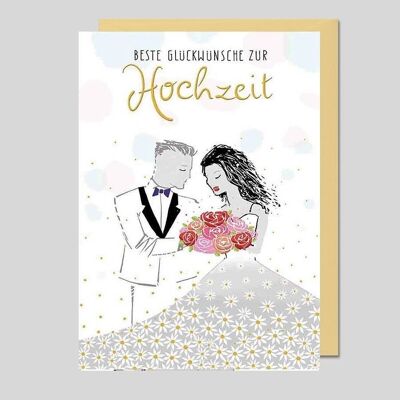 Hochzeitskarte / Serie AVANTGARDE - UK-34745