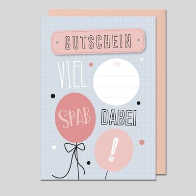 Buono regalo da scrivere su te stesso - UK-34111