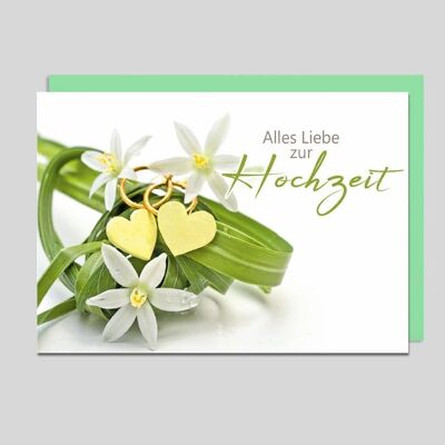 Carte de mariage - UK-34638