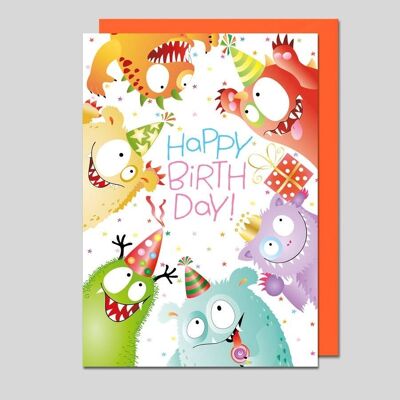 Children's Birthday Card - UK-33897