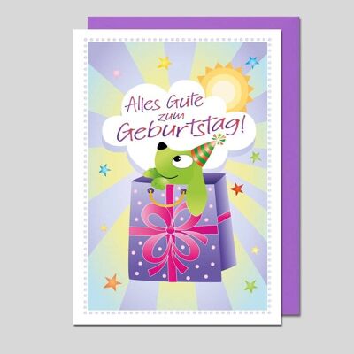 Children's Birthday Card - UK-33890