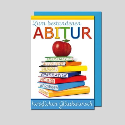 Glückwunsch zum Abitur - UK-33383