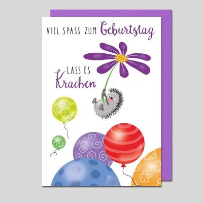 Happy Birthday Card - UK-34618