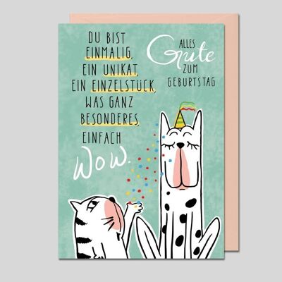 Carte Joyeux Anniversaire - UK-34615