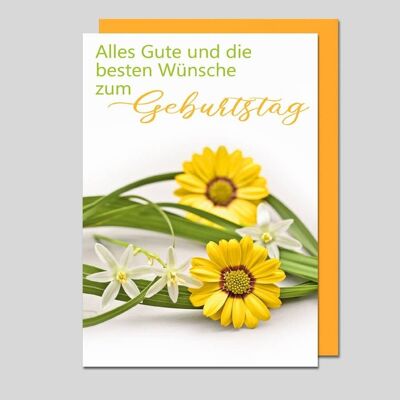 Glückwunschkarte zum Geburtstag - UK-34639