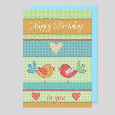 HAPPY BIRTHDAY Greetings Card - UK-34581