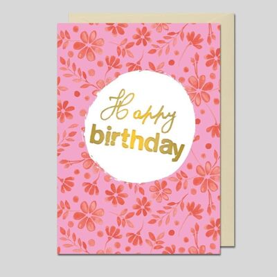 HAPPY BIRTHDAY Greetings Card - UK-34570