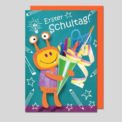 Back to School Card - UK-34144
