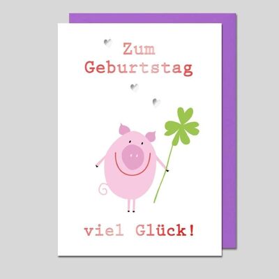 Glückwunschkarte zum Geburtstag - UK-34580