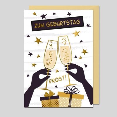 Tarjeta de feliz cumpleaños - UK-34057