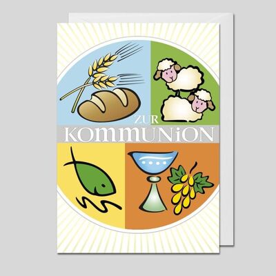 Carte de communion - UK-33698