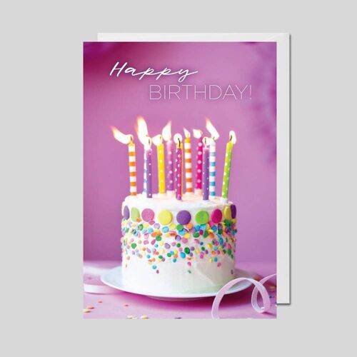 Glückwunschkarte "HAPPY BIRTHDAY" - UK-91149