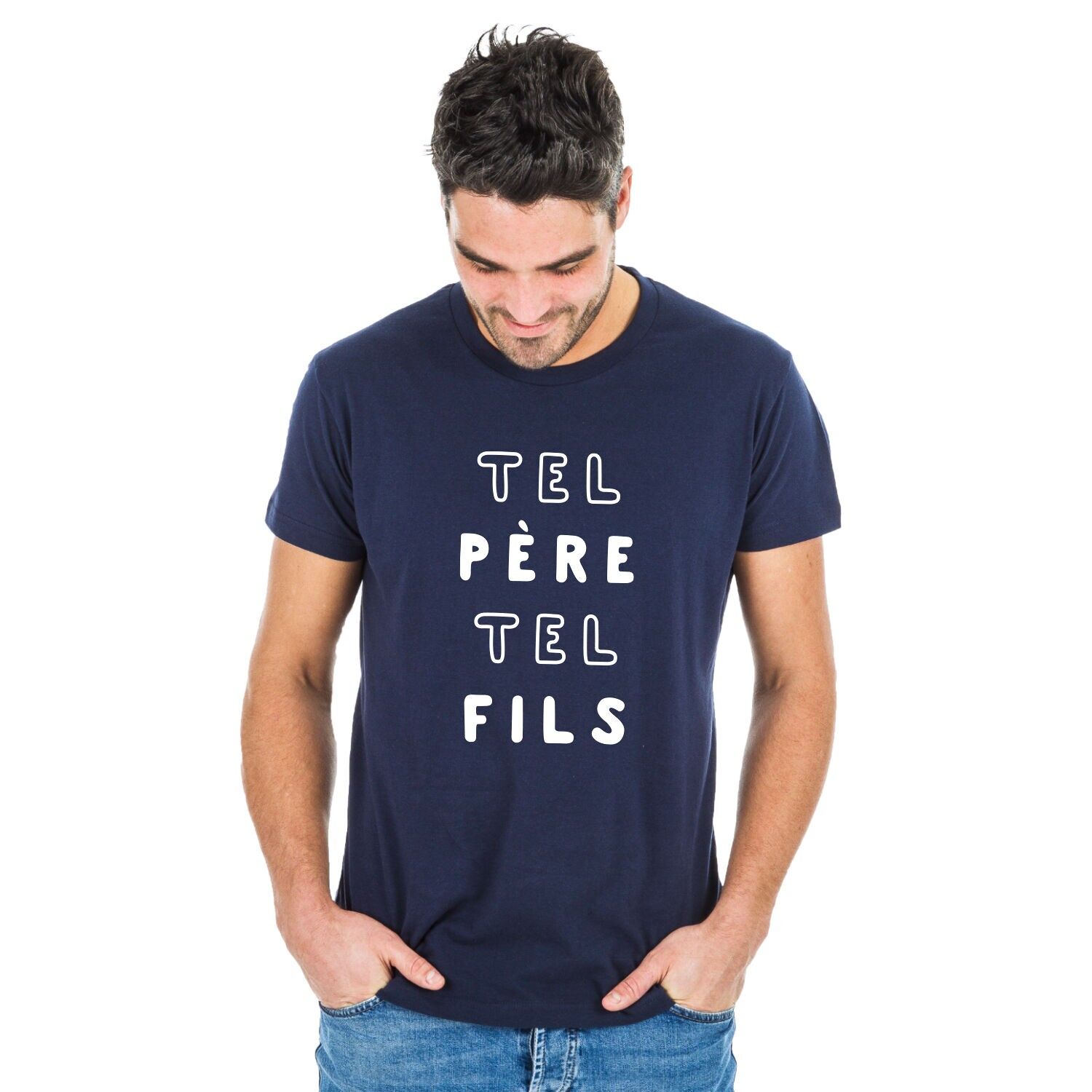 TSHIRT BLU COME PADRE COME FIGLIO 2 MPT uomo