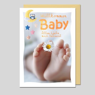 Congratulations card for the offspring