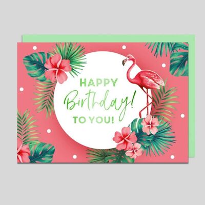 HAPPY BIRTHDAY Greetings Card - UK-34607