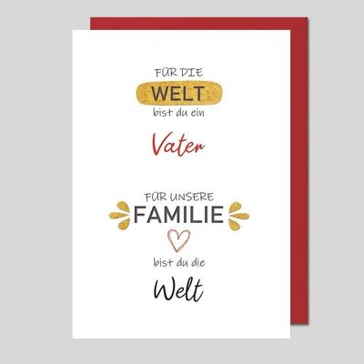 Happy Father's Day Card - UK-34644