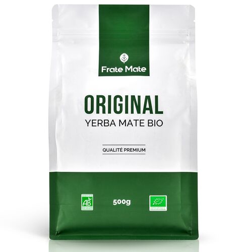 Maté Vert BIO Original -  Yerba Maté - Fraté Mate - 500g