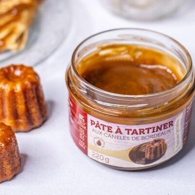 pâte à tartiner aux canelés de Bordeaux