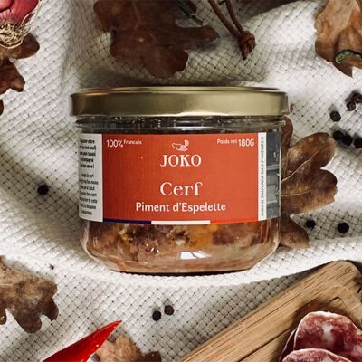 Terrine de Cerf Piment d'Espellette