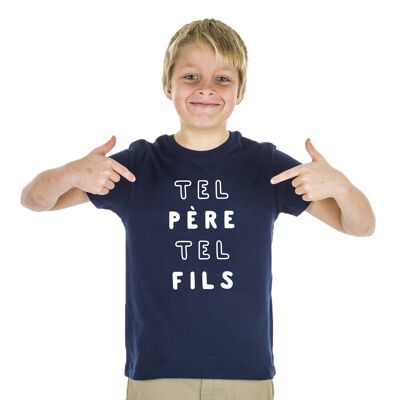 CAMISETA NAVY COMO PADRE COMO HIJO 2 MPT