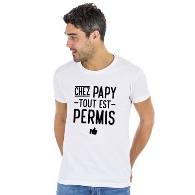 WHITE TSHIRT AT PAPY EVERYTHING IS PERMITTED